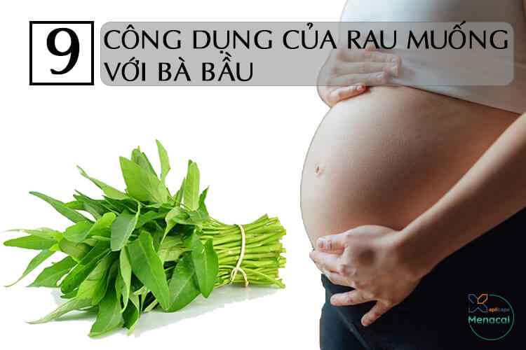 Rau muống là loại rau tốt cho sức khỏe bà bầu