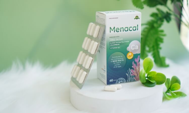 Menacal - Giải pháp bổ sung canxi không nóng táo cho mẹ bầu