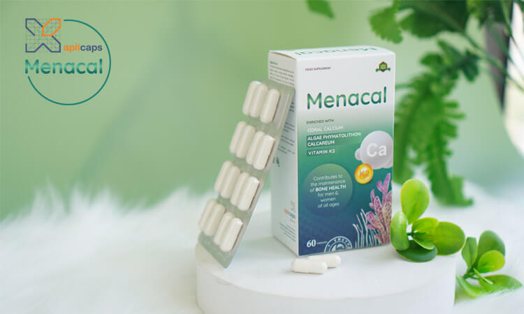 Aplicaps Menacal giúp bổ sung canxi cho mẹ bầu