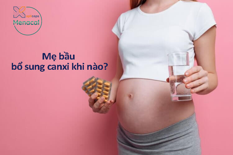 Cách uống canxi phù hợp nhất cho mẹ bầu