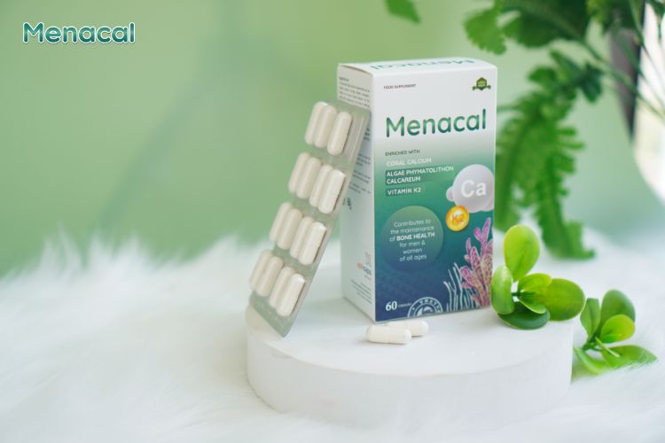 Menacal - Canxi tảo biển không gây sỏi thận