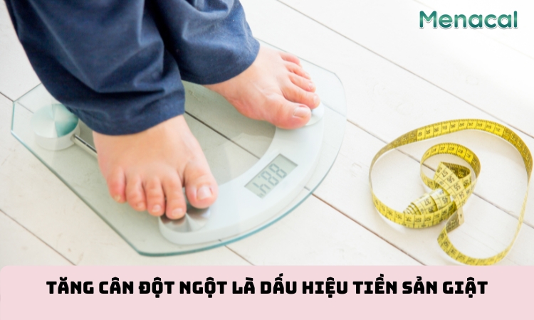 Tăng cân đột ngột do tích nước trong mô