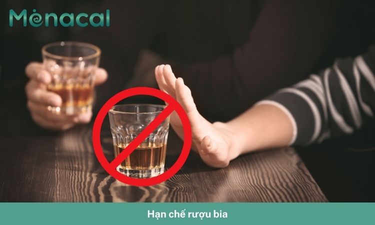 Rượu bia ảnh hưởng xấu đến sự phát triển chiều cao. 