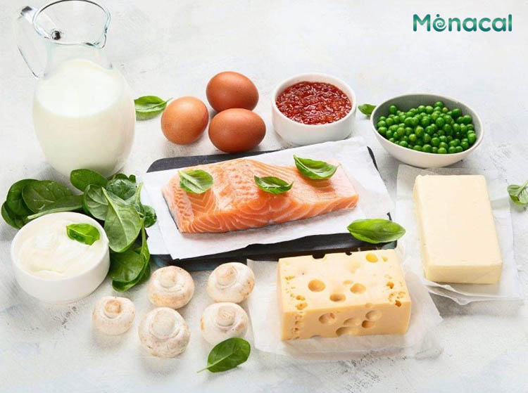 Bổ sung các loại thực phẩm giàu canxi, vitamin D3 và K2 khi bị loãng xương