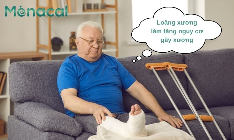 Loãng xương gây ra nhiều biến chứng nguy hiểm cho người già