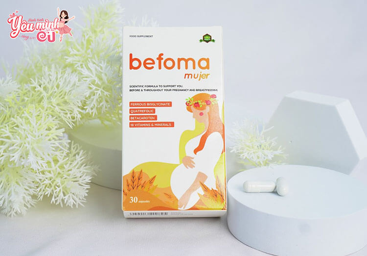 Vitamin tổng hợp EU Befoma là viên uống tổng hợp cho bà bầu