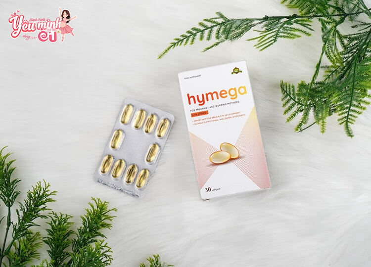 DHA EU Hymega là viên uống bổ sung DHA tinh khiết