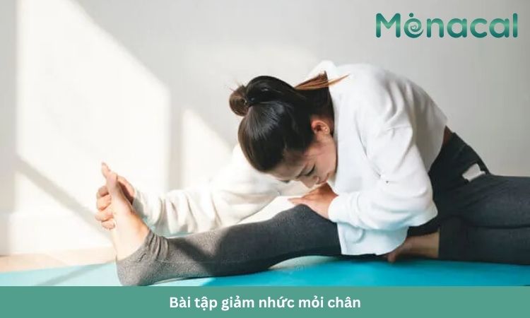 Thực hiện bài tập giãn cơ chân mỗi ngày để chân khoẻ mạnh hơn.